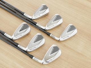 Iron set : Taylormade : ชุดเหล็ก Taylormade Stealth (ออกปี 2022 Japan Spec.) มีเหล็ก 5-Pw (6 ชิ้น) ก้านกราไฟต์ Tour AD AD-95 Flex S