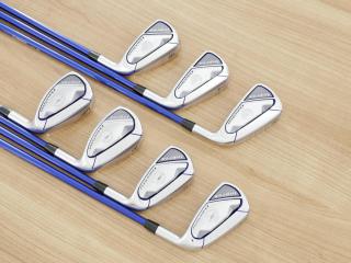 Iron set : Yamaha : ชุดเหล็ก Yamaha Inpres DriveStar (ออกปี 2023 ตีไกลที่สุด ไกลกว่าเหล็กทั่วไป 2 เบอร์ หน้าเด้งมากๆ) มีเหล็ก 6-Pw,Aw,As (7 ชิ้น) ก้านกราไฟต์ Fujikura Speeder NX M423i Flex SR