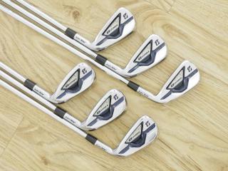 Iron set : Bridgestone : ชุดเหล็ก Bridgestone Tour B JGR HF3 Forged (ปี 2020 ตีไกลมากๆ) มีเหล็ก 5-Pw (6 ชิ้น) ก้านเหล็ก NS Pro Modus 105 Flex S