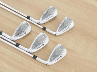Iron set : Taylormade : ชุดเหล็ก Taylormade Qi MAX Lite (รุ่นล่าสุด ออกปี 2024 Japan Spec.) มีเหล็ก 6-Pw (5 ชิ้น) ก้านเหล็ก NS Pro 790 Flex S