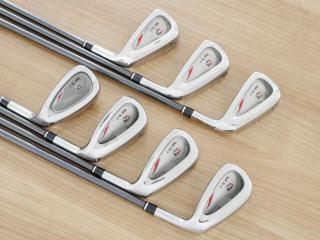 iron_set : ชุดเหล็ก Wilson TAB TC-1 (รุ่นท๊อปสุด หน้าเด้ง ตีไกล) มีเหล็ก 5-Pw,Sw (7 ชิ้น) ก้านกราไฟต์ Flex S