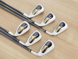 Iron set : XXIO : ชุดเหล็ก XXIO Prime 9 (ออกปี 2018 ท๊อปสุด ตีง่าย ไกล) มีเหล็ก 6-Pw,Aw (6 ชิ้น) ก้านกราไฟต์ SP-900 Flex SR