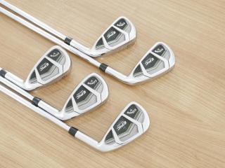Iron set : Callaway : ชุดเหล็ก Callaway EPIC Star (ปี 2018 หน้าเด้ง โกงองศา ตีไกลมากๆ) มีเหล็ก 6-Pw (5 ชิ้น) ก้านเหล็ก NS Pro Zelos 7 Flex S