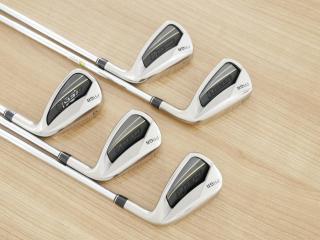 Iron set : PRGR : ชุดเหล็ก PRGR Red Titan Face (รุ่นปี 2018 หน้าเด้ง ตีไกลมาก) มีเหล็ก 6-Pw (5 ชิ้น) ก้านเหล็ก NS Pro 075 Flex R (M37)