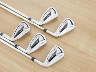 Iron set : PRGR : ชุดเหล็ก PRGR RS Titanium Face (ออกปี 2017 ตีไกล) มีเหล็ก 6-Pw (5 ชิ้น) ก้านเหล็ก NS Pro 95 Flex S (M-43)
