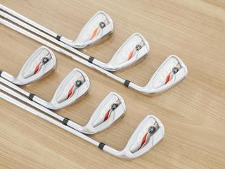 Iron set : Yamaha : ชุดเหล็ก Yamaha RMX 218 (ปี 2019 หน้าเด้ง ตีไกลมาก) มีเหล็ก 6-Pw,Aw,Sw (7 ชิ้น) ก้านเหล็ก NS Pro RMX 95 Flex S