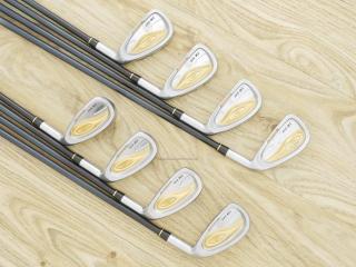 Iron set : Honma : ชุดเหล็ก Honma TwinMarks TM-503 มีเหล็ก 5-11,Sw (8 ชิ้น) ก้านกราไฟต์ Honma TK-353 Twin Kick Flex R (2 ดาว)