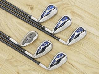 iron_set : ชุดเหล็ก Tsuruya AXEL ZX HM (ใบใหญ่ หน้าเด้ง ตีไกลมาก) มีเหล็ก 6-Pw,Sw (6 ชิ้น) ก้านกราไฟต์ Flex R