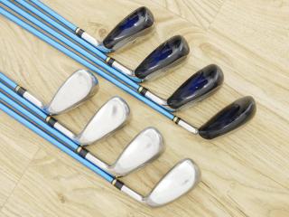 iron_set : ชุดเหล็กกระเทย Katana Sword SL-Eleven มีเหล็ก 5-12,Sw (8 ชิ้น เทียบเท่า 4-Pw,Aw,Sw) ก้านกราไฟต์ Flex SR