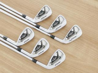 Iron set : Callaway : ชุดเหล็ก Callaway APEX Forged (รุ่นปี 2022) มีเหล็ก 5-Pw (6 ชิ้น) ก้านเหล็ก NS Pro 950 NEO Flex S