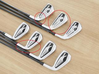 Iron set : Titleist : **มีตำหนิ** ชุดเหล็ก Titleist T300 (ปี 2022) มีเหล็ก 5-Pw,48 (7 ชิ้น) ก้านกราไฟต์ Mitsubishi TENSEI AM2 Flex R