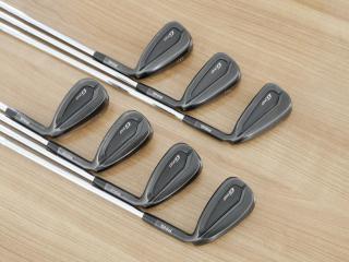 Iron set : Ping : ชุดเหล็ก Ping G710 (ปี 2021 Japan Spec. ใบใหญ่ ง่ายที่สุด ไกลที่สุดของ Ping) มีเหล็ก 6-Pw,Aw,Sw (7 ชิ้น)  ก้านเหล็ก NS Pro 950 NEO Flex R