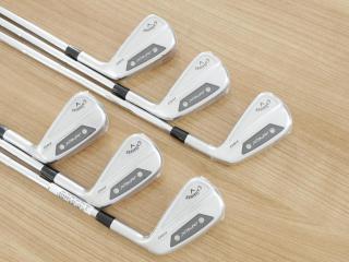 Iron set : **ของใหม่ ยังไม่แกะพลาสติก** ชุดเหล็ก Callaway APEX Pro Forged (ออกปี 2024) มีเหล็ก 5-Pw (6 ชิ้น) ก้านเหล็ก Dynamic Gold 115 MID S200