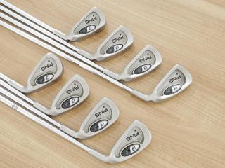 iron_set : ชุดเหล็ก Ping i3+ มีเหล็ก 3-Pw (8 ชิ้น) ก้านเหล็ก Flex R