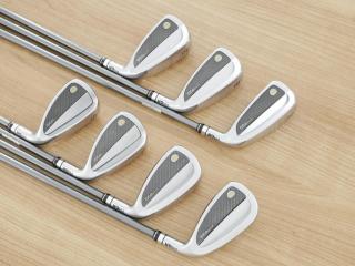 iron_set : ชุดเหล็กกระเทย PRGR Super Egg Iron (รุ่นปี 2023 ตัวท๊อปสุด หน้าเด้งเกินกฏ ใช้แข่งไม่ได้ ตีไกลมากๆ) มีเหล็ก 7-Pw,Aw,As,Sw (7 ชิ้น) ก้านกราไฟต์ Flex R (M-37)