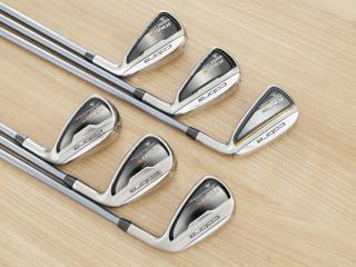 iron_set : ชุดเหล็ก Cobra King F6 มีเหล็ก 5-Pw (6 ชิ้น) ก้านกราไฟต์ Flex S