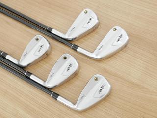 iron_set : ชุดเหล็ก Honma Tour World TR21X (ออกปี 2021 ตีง่าย ไกล) มีเหล็ก 6-10 (5 ชิ้น) ก้านกราไฟต์ Honma Vizard TR20-65 Flex R