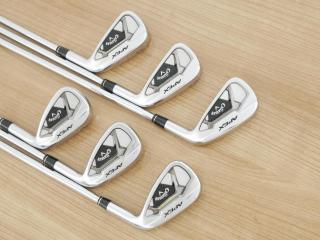 Iron set : Callaway : ชุดเหล็ก Callaway APEX Forged (รุ่นปี 2022) มีเหล็ก 5-Pw (6 ชิ้น) ก้านเหล็ก NS Pro ZELOS 8 Flex S