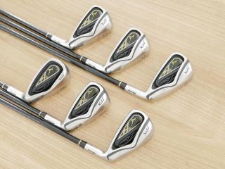 iron_set : **ขาดเหล็ก Pw** ชุดเหล็ก Mizuno JPX AD มีเหล็ก 5-Aw (6 ชิ้น) ก้านกราไฟต์ Flex R