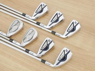 Iron set : Bridgestone : ชุดเหล็ก Bridgestone Tour B JGR HF3 Forged (ปี 2020 ตีไกลมากๆ) มีเหล็ก 6-Pw,Aw,Sw (7 ชิ้น) ก้านกราไฟต์ Fujikura Air Speeder