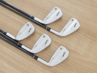 iron_set : ชุดเหล็ก Honma Tour World TR21X (ออกปี 2021 ตีง่าย ไกล) มีเหล็ก 6-10 (5 ชิ้น) ก้านกราไฟต์ Honma Vizard TR20-65 Flex R