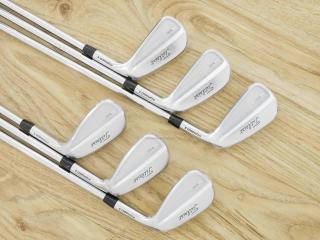 iron_set : **ของใหม่ ยังไม่แกะพลาสติก** ชุดเหล็ก Titleist T100 Forged (รุ่นล่าสุด ออกปี 2023 นุ่ม แน่น คม) มีเหล็ก 5-Pw (6 ชิ้น) ก้านเหล็ก Dynamic Gold S200