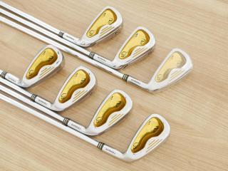 Iron set : Tsuruya : ชุดเหล็ก Tsuruya SW-9 มีเหล็ก 5-Pw,Sw (7 ชิ้น) ก้านเหล็ก NS Pro 950 Flex R
