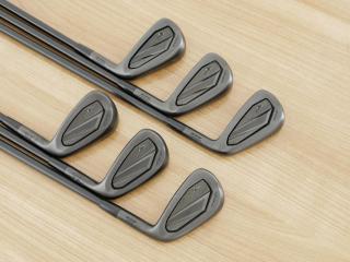Iron set : Mizuno : ชุดเหล็ก Mizuno JPX 925 Black Forged (รุ่นล่าสุด ออกปี 2024 ตัวท๊อป นุ่ม แน่น ไกล) มีเหล็ก 5-Pw (6 ชิ้น) ก้านเหล็ก Dynamic Gold 105 S200