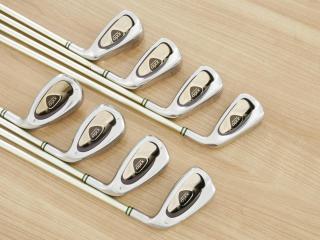 iron_set : ชุดเหล็ก XXIO Prime 8 (รุ่นท๊อปสุด ออกปี 2015 ตีง่าย ไกล) มีเหล็ก 5-Pw,Aw,Sw (8 ชิ้น) ก้านกราไฟต์ SP-800 Flex R