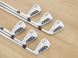 Iron set : Callaway : ชุดเหล็ก Callaway APEX Pro Forged (ออกปี 2024) มีเหล็ก 5-Pw (6 ชิ้น) ก้านเหล็ก NS Pro ZELOS 8 Flex S