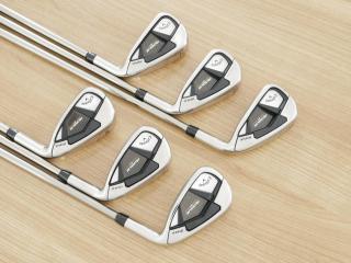 Iron set : Callaway : ชุดเหล็ก Callaway Rogue ST Max (ออกปี 2022 ตีง่าย ไกลมาก) มีเหล็ก 5-Pw (6 ชิ้น) ก้านกราไฟต์ UST Mamiya RECOIL 660 F3 Flex R