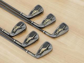 iron_set : ชุดเหล็ก Honma Beres Black Forged (ออกปี 2022 สวยมากๆ) มีเหล็ก 6-11 (6 ชิ้น เทียบเท่า 5-Pw) ก้าน ARMRQ MX Flex SR