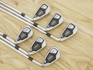 Iron set : ชุดเหล็ก Callaway Rogue ST Max OS (ออกปี 2022 ตีง่ายสุดๆ ไกลสุดๆ) มีเหล็ก 5-Pw (6 ชิ้น) ก้านเหล็ก Flex S