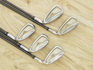 iron_set : ชุดเหล็ก Tsuruya AXEL GX MM (หน้าเด้ง เบา อ่อน เหมาะกับซีเนียร์) มีเหล็ก 7-Pw,Aw (5 ชิ้น) ก้านกราไฟต์ FLex R