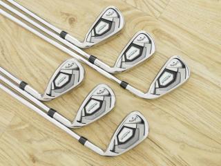 Iron set : Callaway : ชุดเหล็ก Callaway Rogue CF18 (ออกปี 2018 ตีง่าย ไกล) มีเหล็ก 5-Pw (6 ชิ้น) ก้านเหล็ก XP95 ST15 S300