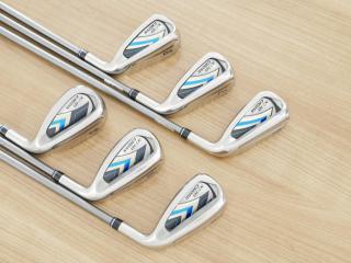 Iron set : XXIO : ชุดเหล็ก XXIO Cross 2 (ออกปี 2021 ตีไกลที่สุดของที่สุดจาก XXIO หน้าเด้งสุดๆ) มีเหล็ก 6-Pw,Aw (6 ชิ้น ตีไกลกว่าปกติ 2 เบอร์) ก้านกราไฟต์ MH-2000 Flex S