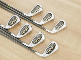 Iron set : XXIO : ชุดเหล็ก XXIO Prime 7 (รุ่นท๊อปสุด ตีง่าย ไกล) มีเหล็ก 5-Pw,Aw (7 ชิ้น) ก้านกราไฟต์ SP-700 Flex SR