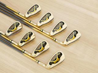 Iron set : Other Brand : ชุดเหล็ก Mutsumi Honma MH626 Maraging (ใบใหญ่ ตีง่าย ไกล) มีเหล็ก 6-11,Aw,Sw (8 ชิ้น) ก้านกราไฟต์ Flex R