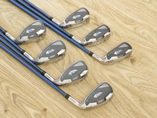 Iron set : Tsuruya : ชุดเหล็ก Tsuruya AXEL Dual Impact Z HM (หน้าเด้ง) มีเหล็ก 5-Pw,Aw (7 ชิ้น) ก้านกราไฟต์ Flex S