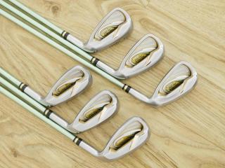 iron_set : ชุดเหล็ก Honma Beres IE-03 (ปี 2016 เหมาะกับซีเนียร์) มีเหล็ก 7-11,Sw (6 ชิ้น) ก้าน ARMRQ 8 (45) Flex R (2 ดาว)