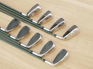 Iron set : Katana : ชุดเหล็กกระเทย Katana Snipe Iron LX-9 มีเหล็ก 4-Pw,Aw,Sw (9 ชิ้น) ก้านกราไฟต์ Flex SR