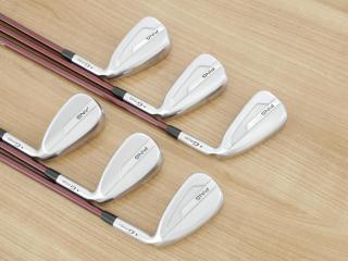 Iron set : Ping : ชุดเหล็ก Ping G700 (ปี 2019 Japan Spec. ใบใหญ่ ง่ายที่สุด ไกลที่สุดของ Ping) มีเหล็ก 6-Pw,Aw (6 ชิ้น) ก้านกราไฟต์ Mitsubishi FUBUKI Flex R