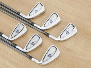 Iron set : Taylormade : ชุดเหล็ก Taylormade Gloire F Forged (รุ่นท๊อปสุด Japan Spec.) มีเหล็ก 5-Pw (6 ชิ้น) ก้านกราไฟต์ Flex R