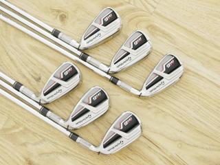 iron_set : ชุดเหล็ก Taylormade M6 (ออกปี 2019 Japan Spec) มีเหล็ก 5-Pw (6 ชิ้น) ก้านเหล็ก REAX 85 Flex S