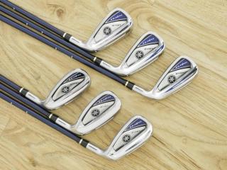 iron_set : ชุดเหล็ก Yamaha Inpres UD+2 (ออกปี 2019 ตีไกลที่สุด ไกลกว่าเหล็กทั่วไป 2 เบอร์ หน้าเด้ง COR 0.822) มีเหล็ก 7-Pw,Aw,Sw (6 ชิ้น) ก้านกราไฟต์ Flex R