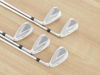 iron_set : **ของใหม่ ยังไม่แกะพลาสติก** ชุดเหล็ก Taylormade Stealth (ออกปี 2022 Japan Spec.) มีเหล็ก 6-Pw (5 ชิ้น) ก้านเหล็ก KBS Max MT 85 Flex S