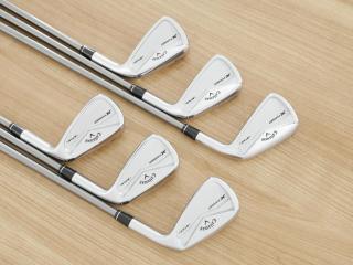 iron_set : ชุดเหล็ก Callaway X Forged Star (ออกปี 2024) มีเหล็ก 5-Pw (6 ชิ้น) ก้าน Steelfiber i95cw Flex S