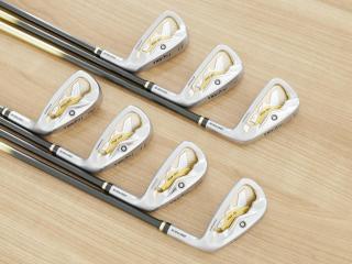 iron_set : ชุดเหล็ก Honma Beres IS-02 (หน้าเด้ง Forged) มีเหล็ก 6-11,Aw (7 ชิ้น เทียบเท่า 5-Pw,Aw) ก้าน ARMRQ 6 (49) Flex R (2 ดาว)