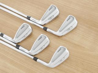 Iron set : Titleist : ชุดเหล็ก Titleist T100 Forged (รุ่นปี 2022) มีเหล็ก 6-Pw (5 ชิ้น) ก้านเหล็ก NS Pro Modus 115 Flex S 