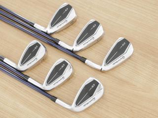 iron_set : ชุดเหล็ก Taylormade Qi (ออกปี 2024 Japan Spec.) มีเหล็ก 6-Pw,Aw (6 ชิ้น) ก้านกราไฟต์ Mitsubishi Diamana TM60 Flex S